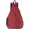 TISHITA Tennis Carry Case Borsa Rachette Zaino Tennis Sacca Badminton per Rachette Tasche per Bottiglia E Accessori Costruzione Leggera in Poliestere Adatta, Array, Rosso Mattone, Media