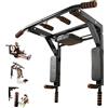 Leogreen Multifunzione Barra per trazioni a Muro Barra Dip Station per TRX | 3in1 Fitness Supporto Fitness con Maniglie Antiscivolo, 200 kg, 95×73×47 cm