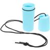 Hohopeti Waterproof Match Case, 2 Pezzi Contenitore Portatile in Plastica Blu con Design Multifunzionale per Snorkeling e Gite al Mare