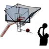 Generic Canestro di tiro da basket aggiornato appeso rimbalzo, sistema di rete resistente per cerchio, scivolo di ritorno rotante in metallo