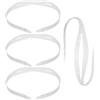 Abaodam 4 Pezzi Cinturino per Maschera Subacquea, Fascia di Ricambio in Silicone Regolabile, per Maschere e Occhialini da Immersione, per Adulti, Snorkeling e Immersioni