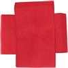 Homoyoyo 2 Pezzi Fascia da Capitano Calcio Rosso in Nylon Design Flessibile e Regolabile per Sport di Squadra come Calcio e Hockey