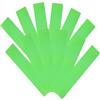 BESTYASH 12 Pezzi Marcatori di Campo Marcatori per Campi da Tennis PVC Verde Piatti Rettangolari Linee ad Alta visibilità per Marcatura Campo Sportivo e Tennis Indoor e Outdoor