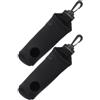 Hohopeti Borsa Porta Palline da Golf Custodia Lavabile e Riutilizzabile Gancio in Neoprene 2 Pezzi Resistente e Portatile, per Competizioni e Pratica