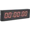 HEEPDD Timer da Gara LED da 1,5 Pollici a 6 Cifre con Telecomando, modalità di Cronometraggio Multiple per Eventi di Corsa, Allenamento in Palestra, Display Rosso Trasparente Portata di 98,4 Piedi