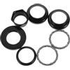 DEARMAMY Serie Sterzo per Bicicletta Esterna 25, 4mm in Metallo Nero
