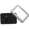 Abaodam Coprimanubrio Bici Bike Headset cap in Lega di Alluminio Nero | Copertura per Ciotola della Bici, Forte Resistenza alla Pressione, Superficie Liscia e Brillante
