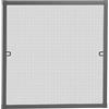 Schellenberg 70033 Zanzariera finestra PLUS 130 x 150 cm, zanzariere per finestre con telaio in alluminio, accorciabile individualmente, antracite