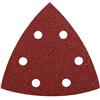 KWB, 4928-70, Bastone rapida rettifica triangoli, legno e metallo, autoadesiva, 93 millimetri, per Bosch levigatrici a delta Delta
