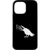 Retro Crow Apparel Gifts Custodia per iPhone 13 Pro Max FCAWF Corvo Divertente Minimalista F-Caw-F Meme