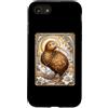 Catholic Core Catholiccore Aesthetic Got Custodia per iPhone SE (2020) / 7/8 Kiwi Bird Coquette Christian Pasqua Floreale Roary Croce