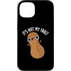Punny Bone Custodia per iPhone 13 It's Nut My Fault Divertente gioco di parole con arachidi