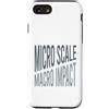 Whyitsme Design Custodia per iPhone SE (2020) / 7/8 Microbiologia Micro scala, impatto macro