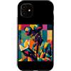 Black Women Reading Books Black History Custodia per iPhone 11 Bibliotecario afroamericano che legge libri di arte delle donne nere