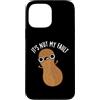 Punny Bone Custodia per iPhone 13 Pro Max It's Nut My Fault Divertente gioco di parole con arachidi