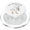 Off to Fight the Bad Cells Oncologia Chemo Support Oca per la consapevolezza del cancro PopSockets PopGrip per MagSafe