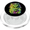 Bahaa's Tee UFO Aliens Graphic Design Tee shirt, Storming Area 51 Aliens PopSockets PopGrip per MagSafe
