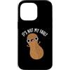 Punny Bone Custodia per iPhone 14 Pro Max It's Nut My Fault Divertente gioco di parole con arachidi