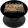 Arches National Park Utah USA Outdoor Vi Parco nazionale degli Arches PopSockets PopGrip Adesivo