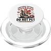 Do Not Pet Husband Men's Funny Emotional Do Not Pet Festa del papà Papà Divertente Supporto emotivo Marito PopSockets PopGrip per MagSafe