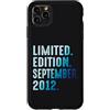 Limited Edition September 2012 Legendary Custodia per iPhone 11 Pro Max Settembre 2012 Anno 2012 Retro 2012 Vintage Edizione Limitata