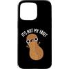 Punny Bone Custodia per iPhone 15 Pro Max It's Nut My Fault Divertente gioco di parole con arachidi