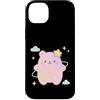 kawaii bear pastel space galaxy mythic a Custodia per iPhone 14 Plus Orso spaziale pastello Kawaii