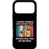 Diabetic Type 1 Diabetes T1D I InjectMys Custodia per iPhone 17 Pro Max Diabete diabetico vintage di tipo 1 T1D I InjectMyself Insulina