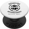 Grandio Design Funny Scientific Science Quantum Entanglement Divertente Vintage Fisica Varsity Scienza PopSockets PopGrip Adesivo