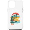 Set per principianti di disc golf con ce Custodia per iPhone 12 Pro Max Disc Golf Discs Basket Motivo vintage retrò Forest Lake