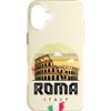Bahaa's Tee Custodia per iPhone 16 Plus Cool Rome Italy Colosseum Souvenir Graphic Tees, Rome Italy