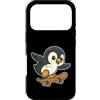 penguin skater cool bird icy style skate Custodia per iPhone 17 Pro Pinguino Skateboard Retro Cartoon