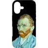 RelaxArtWorld Custodia per iPhone 17 Autoritratto di Vincent van Gogh (1889) - senza sfondo