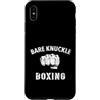 Boxing World Custodia per iPhone XS Max Bare Knuckle Boxe pugile Fist Fight Arti Marziali Fighter