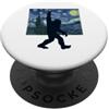 Miftees Bigfoot Notte stellata PopSockets PopGrip Adesivo