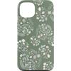 Disney Topolino Icona Fiori Primavera Verde Polvere Custodia per iPhone 13