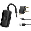 JADUFHU Adattatore Bluetooth 5.4 2-in-1 Trasmittente Ricevitore con Jack 3,5mm