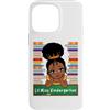 Shopp Custodia per iPhone 14 Pro Max Lil Miss Kindergarten Princess, libro per ragazze con melanina nera