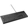 Kensington 1500109 Tastiera ValuKeyboard con cavo, Per PC, laptop, notebook, Compatibilità USB con Dell, Acer, HP, Samsung e altri ancora, QWERTY layout , Nero