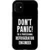 Refrigeration & Cooling T-Shirts & Gifts Custodia per iPhone 11 Ingegnere Frigorifero