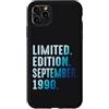 Limited Edition September 1990 Legendary Custodia per iPhone 11 Pro Max Settembre 1990 Anno 1990 Retro 1990 Vintage Edizione Limitata