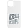 Whyitsme Design Custodia per iPhone 14 Plus Microbiologia Micro scala, impatto macro