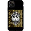 2nd Grade Student Teacher First Day Of S Custodia per iPhone 11 Pro Max Divertente insegnante di seconda elementare cavia studente di ritorno a scuola