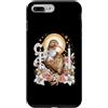 Catholic Core Catholiccore Aesthetic Got Custodia per iPhone 7 Plus/8 Plus Kiwi Uccello Coquette Cristiano Religioso Arco Floreale Rose Stella