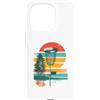 Set per principianti di disc golf con ce Custodia per iPhone 15 Pro Disc Golf Discs Basket Motivo vintage retrò Forest Lake