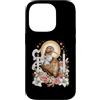 Catholic Core Catholiccore Aesthetic Got Custodia per iPhone 14 Pro Kiwi Uccello Coquette Cristiano Religioso Arco Floreale Rose Stella