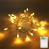 A.bigwhale Catena Luminosa 3 m 30 LED, Luci LED Batteria bianco caldo con timer 6H, luci fiabesche per interni, Natale, camera da letto, festa, matrimonio