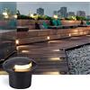 GUODDM Faretto Incasso Led Da Esterno - Faretti Ad Incasso Giardino, Luci Paesaggistiche Da Esterno Percorsi 5W, Luce Laterale Segnapasso Laterale IP67 Impermeabile, Per Giardini, Vialetti, Terrazzi ( Color