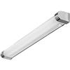 Kwazar Leuchte Kwazar Illuminazione - Lampada da bagno da fissare sopra lo specchio - Applique da parete con interruttore - Luce bianca neutra, 15W, 1500lm, 60 cm, grado di protezione IP44, 230 V, LED, cromo