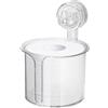 Generic Portarotolo di carta igienica, con ventosa, trasparente, per bagno, hotel, camera da letto, cucina, balcone
